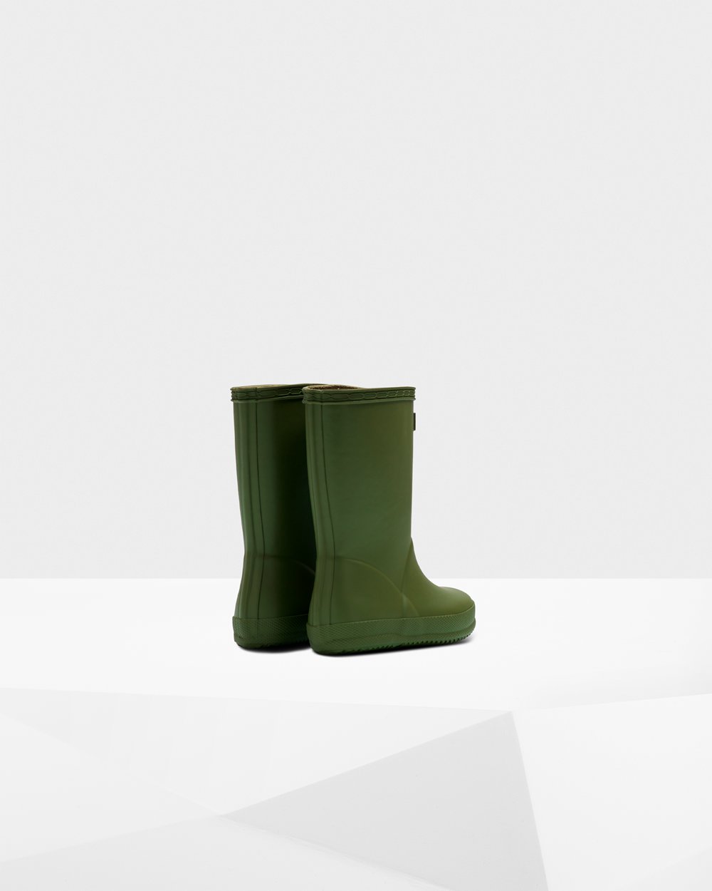 Galochas Hunter Criança Verdes - Original First Classic - 28TQXRGCV